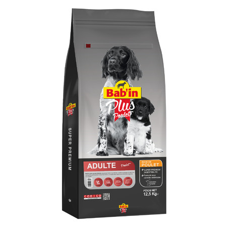 Babin Plus сухой корм для собак с высоким уровнем физической активности с курицей - 3 кг