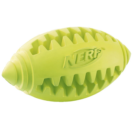 Игрушка для собак Nerf Мяч для регби рифленый - 8 см