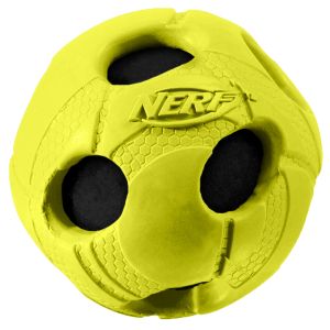 Игрушка для собак Nerf Мяч с отверстиями - 6 см