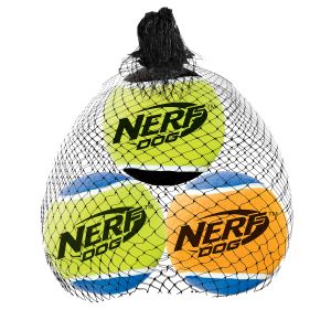Игрушка для собак Nerf Мяч теннисный пищащий - 5 см