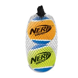 Игрушка для собак Nerf Мяч теннисный пищащий - 7