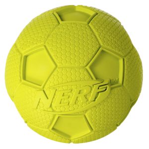 Игрушка для собак Nerf Мяч футбольный пищащий - 8 см