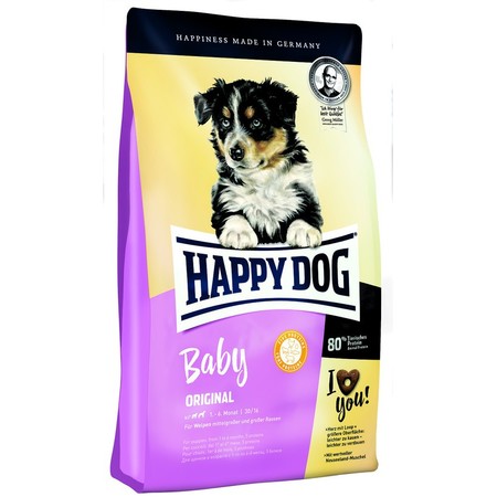 Happy Dog Baby Original для щенков от 1 до 6 месяцев - 4 кг