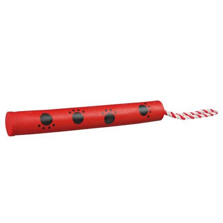 Игрушка Trixie для собак бита на веревке 25 см/30 мм