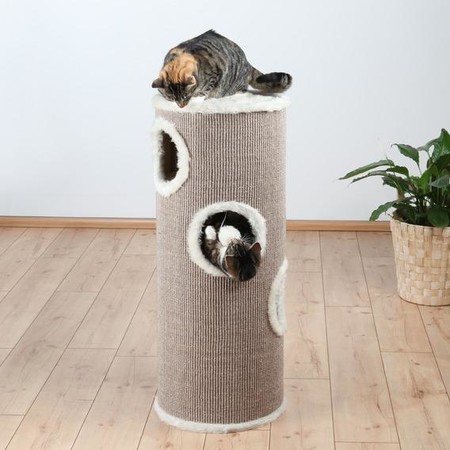 Домик-башня Trixie Edorado для кошек ?40/100 см коричнево-бежевый