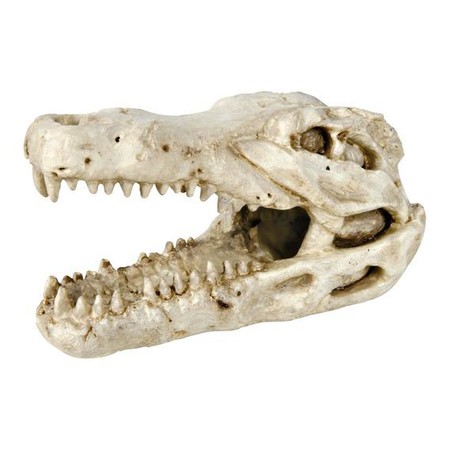 Грот Trixie для аквариума череп крокодила 14 см пластиковый