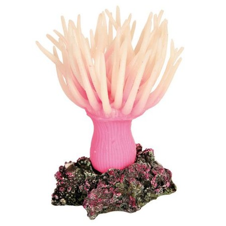 Грот Trixie для аквариума анемон 8 см розовый пластиковый