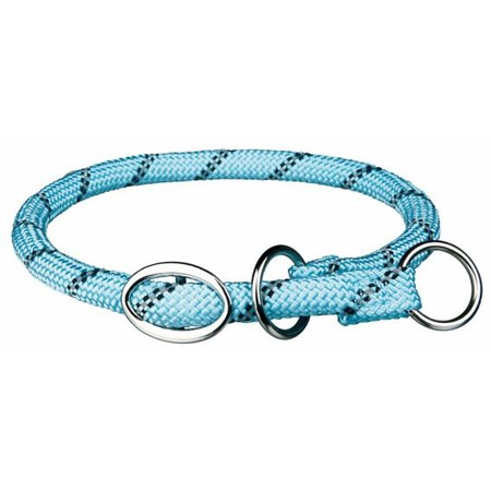 Ошейник-удавка Trixie Sporty Rope для собак L 50 см/ф8 мм светло-синий