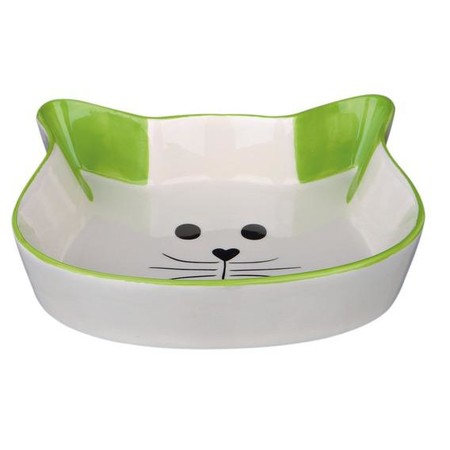 Миска Trixie Cat face для кошек керамическая 0