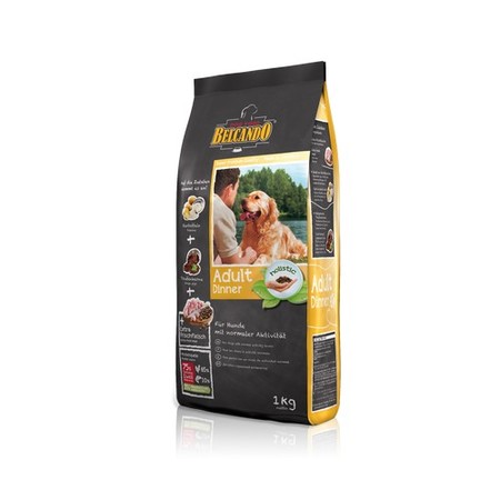 33626c000 Сухой корм Belcando Adult Dinner для взрослых собак с нормальной активностью с домашней птицей - 1 кг