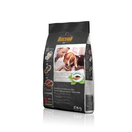 33637c000 Сухой корм Belcando Adult Lamb&Rice для взрослых собак с чувствительным пищеварением или аллергией с ягненком и рисом - 5 кг