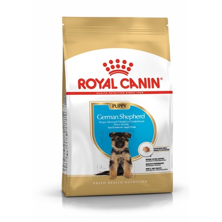 Сухой корм Royal Canin German Shepherd Puppy для щенков породы немецкая овчарка до 15 месяцев
