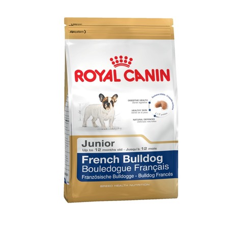 34000c000 Сухой корм Royal Canin French Bulldog Puppy для щенков породы французский бульдог в возрасте до 12 месяцев