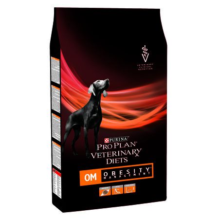 34062c000 Purina Pro Plan Veterinary diets OM OBESITY MANAGEMENT для взрослых собак при ожирении - 3 кг