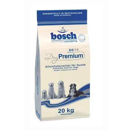 34112c000 Сухой корм Bosch Dog Premium для взрослых собак всех пород со средним уровнем активности - 20 кг