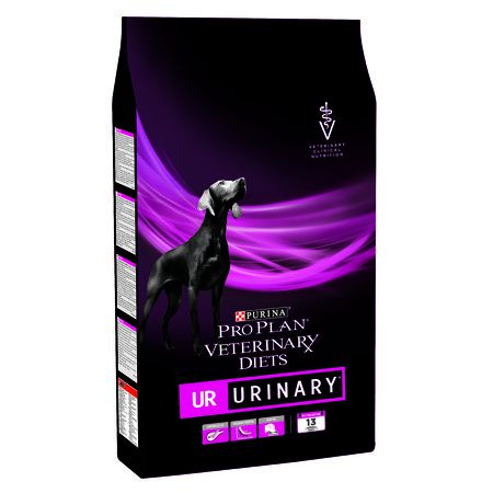 Pro Plan Veterinary Diets Canine UR Urinary dry для взрослых собак при образовании мочевых камней - 3 кг