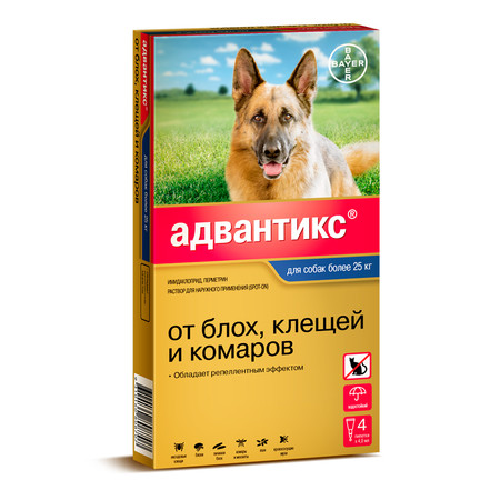 Капли Адвантикс от блох