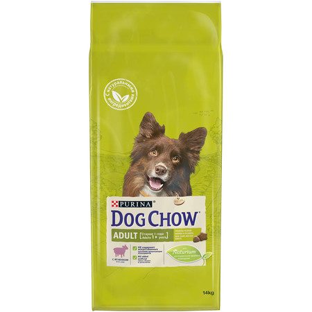 34307c000 Сухой корм Purina Dog Chow Adult для взрослых собак старше 1 года с ягненком