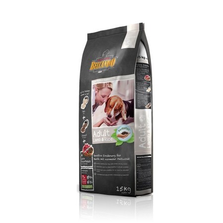 Сухой корм Belcando Adult Lamb&Rice для взрослых собак с чувствительным пищеварением или аллергией с ягненком и рисом