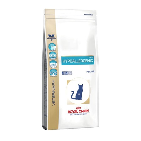 Сухой корм Royal Canin Hypoallergenic DR25 для кошек при пищевой аллергии и пищевой непереносимости