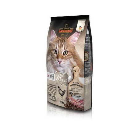 34348c000 Сухой беззерновой корм Leonardo Adult Maxi GF для взрослых кошек крупных пород с птицей - 7