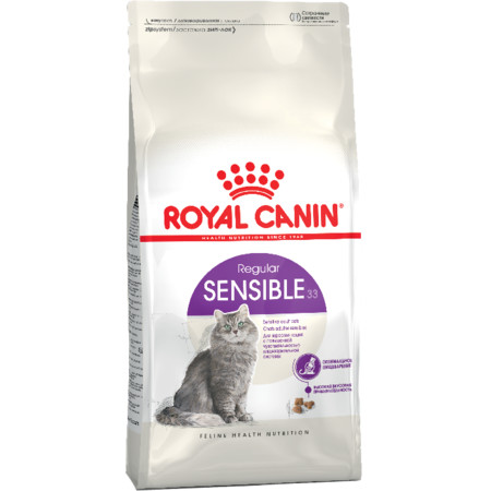 Сухой корм Royal Canin Sensible для кошек с чувствительной пищеварительной системой