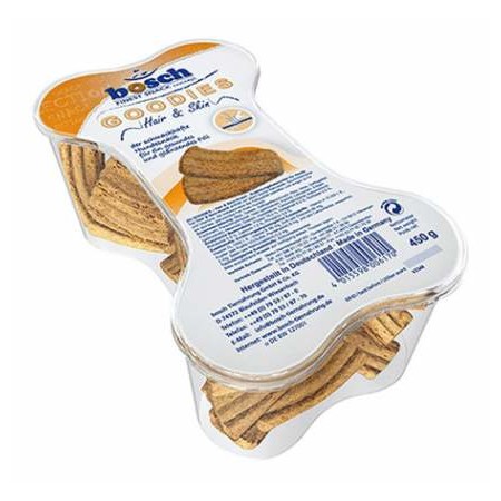 34391c000 Лакомство Bosch Goodies Hair & Skin для собак для здоровья кожи и шерсти - 450 г