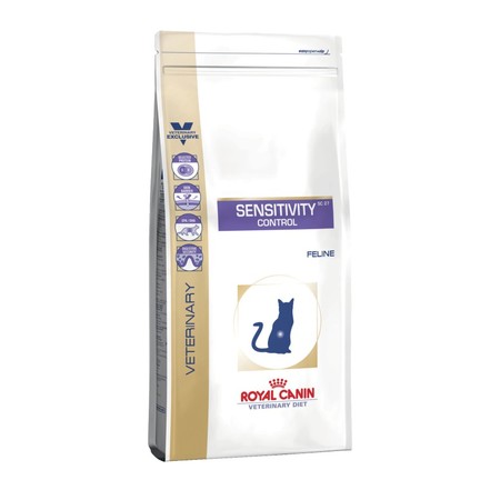 34515c000 Сухой корм Royal Canin Sensitivity Control SC27 для взрослых кошек и котят всех пород при пищевой аллергии или непереносимости с уткой