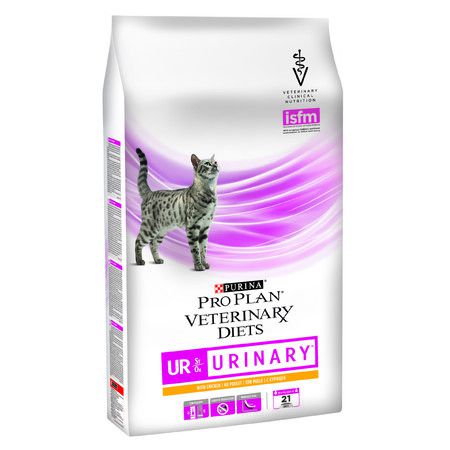 34530c000 Purina Pro Plan Veterinary diets UR ST/OX URINARY для взрослых кошек при болезнях нижних отделов мочевыводящих путей с курицей