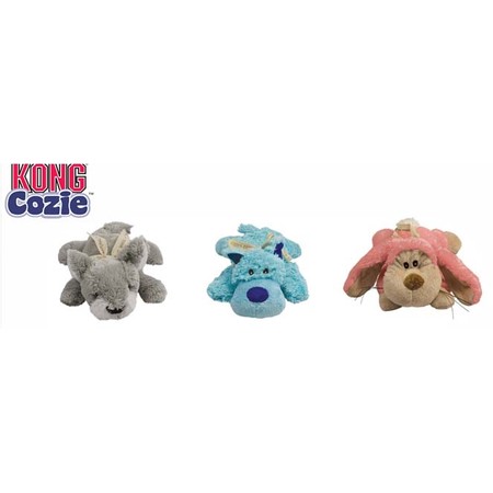 Kong игрушка для собак "Кози Пастель" (волк