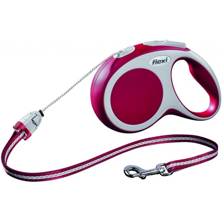 FLEXI рулетка VARIO S (до 12 кг) 8 м трос красная