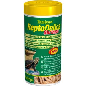 Лакомство Tetra ReptoMin Delica Shrimps креветки для водных черепах - 250 мл