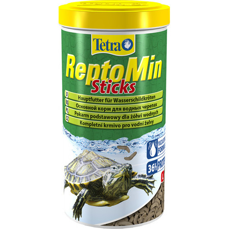 Корм Tetra ReptoMin для водных черепах в виде палочек - 1 л