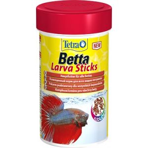 Корм Tetra Betta LarvaSticks для петушков и других лабиринтовых рыб в форме мотыля - 100 мл