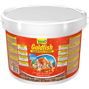 Корм Tetra Goldfish для всех видов золотых рыбок в хлопьях - 10 л (ведро)