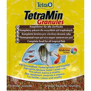 Корм Tetra Min Granules для всех видов рыб в гранулах - 15 г (саше)