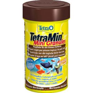 Корм Tetra Min Mini Granules для молоди и мелких рыб в mini гранулах - 100 мл