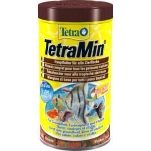 Корм Tetra Min для всех видов рыб в виде хлопьев - 500 мл