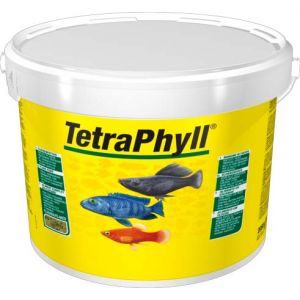 Корм Tetra Phyll для всех видов рыб растительные хлопья - 10 л (ведро)