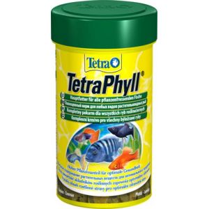 Корм Tetra Phyll для всех видов рыб растительные хлопья - 100 мл