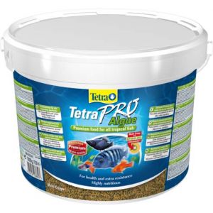 Корм Tetra Pro Algae Crisps растительный для всех видов рыб в чипсах - 10 л (ведро)