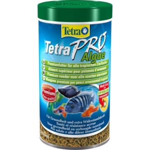 Корм Tetra Pro Algae Crisps растительный для всех видов рыб в чипсах - 500 мл