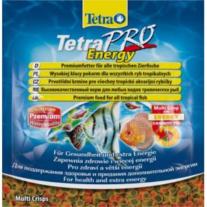 Корм Tetra Pro Energy Crisps чипсы для всех видов рыб для дополнительной энергии - 12 г (саше)