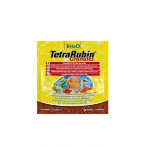 Корм Tetra Rubin Granules для улучшения окраса всех видов рыб в гранулах - 15 г (саше)