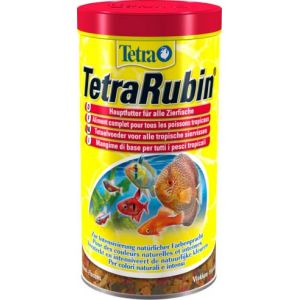 Корм Tetra Rubin для улучшения окраса всех видов рыб в хлопьях - 1 л