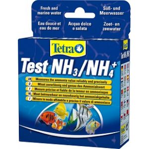 Тест Tetra Test NH3/NH4 для воды на аммоний в пресноводном и морском аквариуме