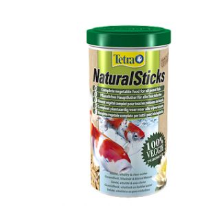 Корм Tetra Natural Sticks растительный для прудовых рыб в виде палочек в форме червя - 1 л