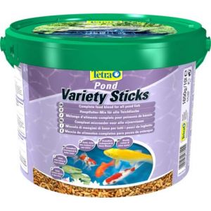 Корм Tetra Pond Variety Sticks для прудовых рыб 3 вида палочек - 10 л