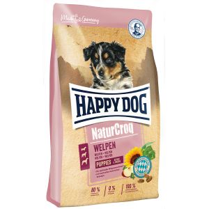 35721c000 Сухой корм Happy Dog Premium NaturCroq Welpen Puppies для щенков с птицей - 4 кг