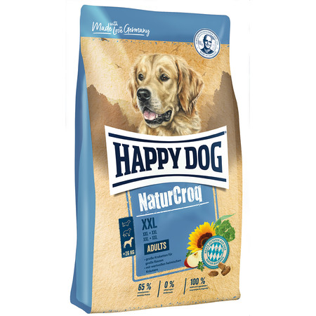 35764c000 Сухой корм Happy Dog Natur Croq XXL для взрослых собак крупных и гигантских пород - 15 кг
